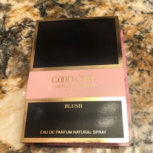 Good Girl Blush Carolina Herrera Sample Vial Spray Card